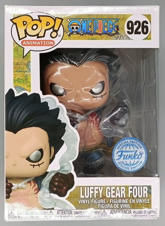 #926 Luffy Gear Four - Metallic - One Piece - BOX DAMAGE