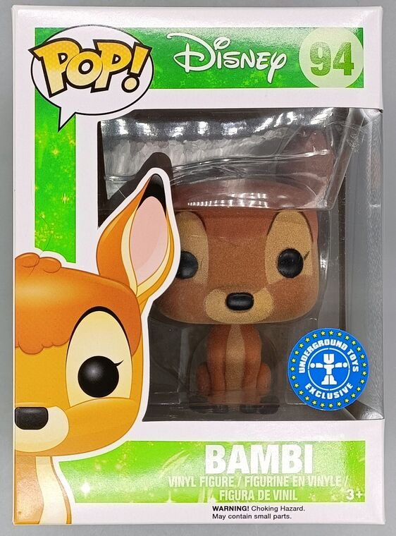 #94 Bambi - Flocked - Disney Bambi