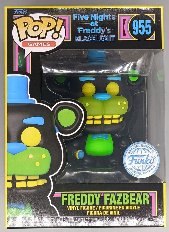 #955 Freddy Fazbear - Five Nights at Freddy’s Blacklight