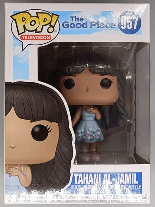 #957 Tahani Al-Jamil - The Good Place - BOX DAMAGE