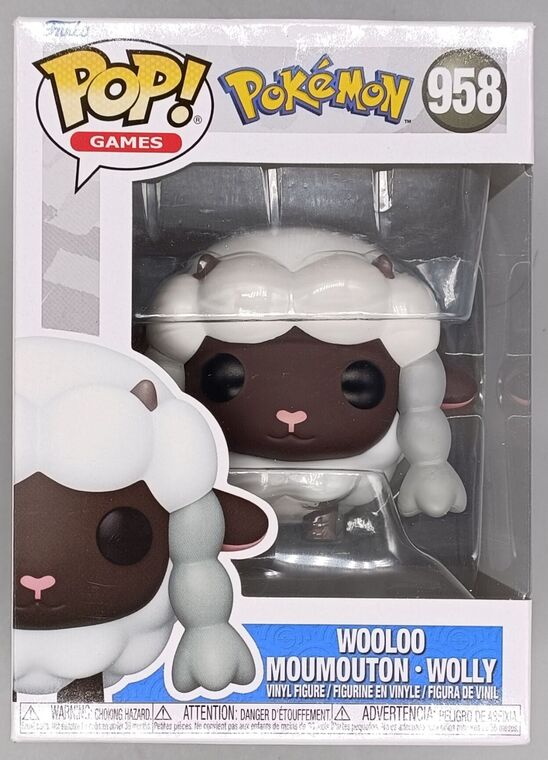 #958 Wooloo - Pokemon - BOX DAMAGE