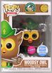 96-Woody Owl (Flocked)-Damaged