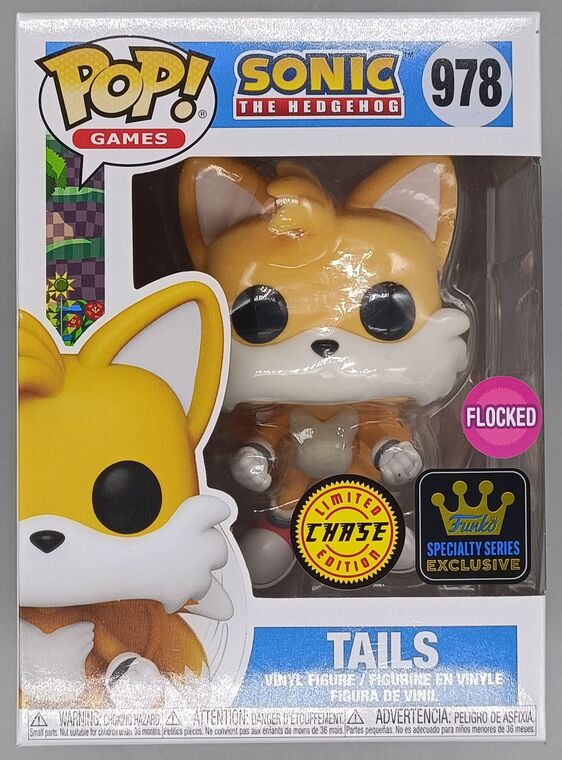 #978 Tails (Flying) Flocked Chase - Sonic The Hedgehog