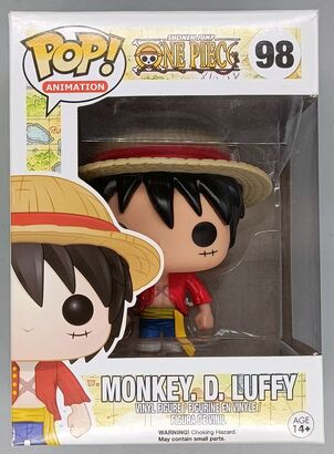 #98 Monkey D. Luffy - One Piece - BOX DAMAGE