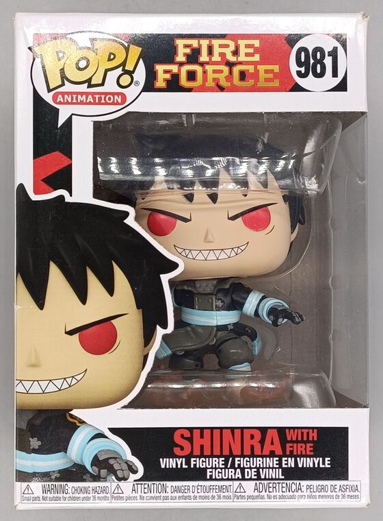 #981 Shinra (with Fire) - Fire Force - BOX DAMAGE