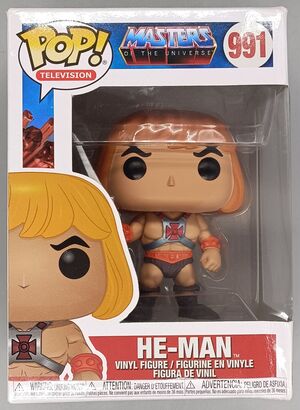 #991 He-Man (Raising Sword) Masters Of The Univer BOX DAMAGE