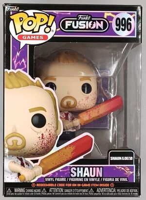 #996 Shaun (Bat) - Shaun of the Dead - Funko Fusion