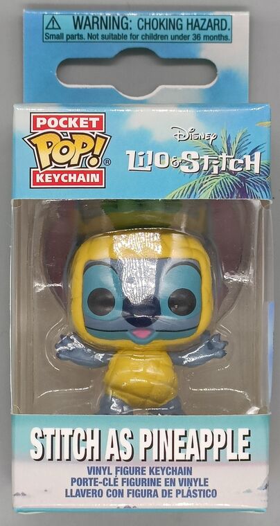 Pocket Pop Funko Keychain - Stitch as Pineapple - Disney Lil