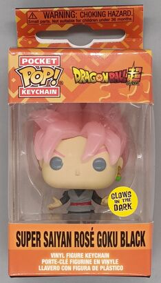 Super Saiyan Rose Goku Black (GITD) Funko Keychain Dragon Ba