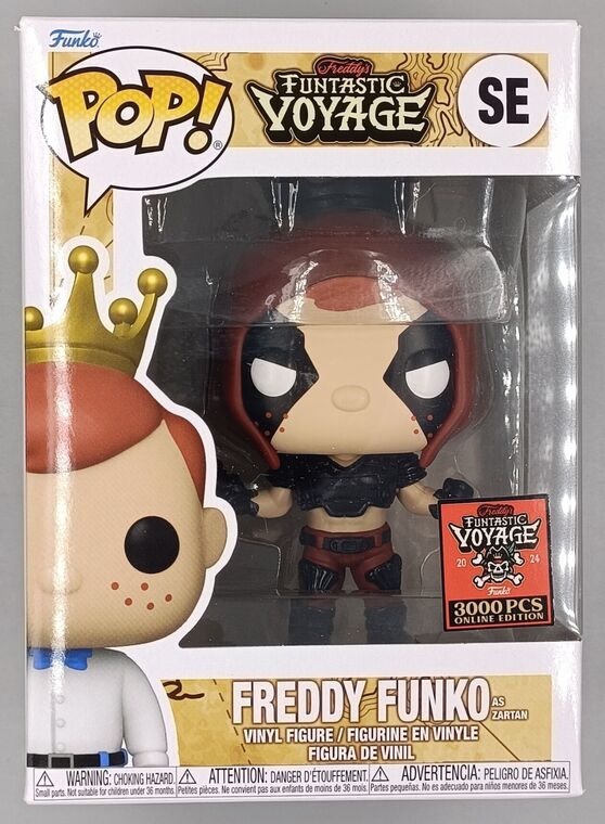 SE Freddy Funko as Zartan - 3000L Freddy’s Funtastic Voyage