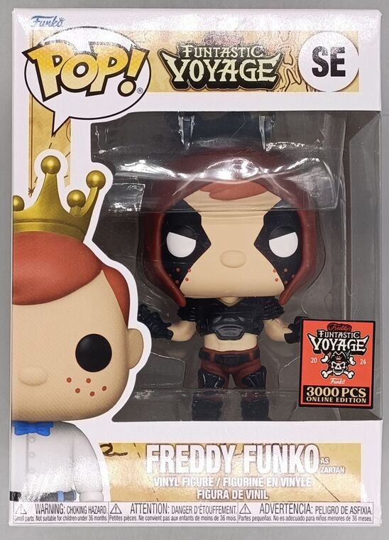SE Freddy Funko as Zartan - 3000L Freddy’s Funtastic DAMAGED