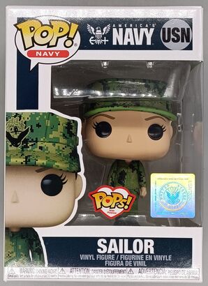 #USN Sailor (Female, Caucasian) Pop Navy