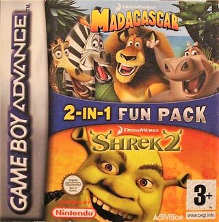 Shrek 2 & Madagascar: 2 in 1 Game Pack