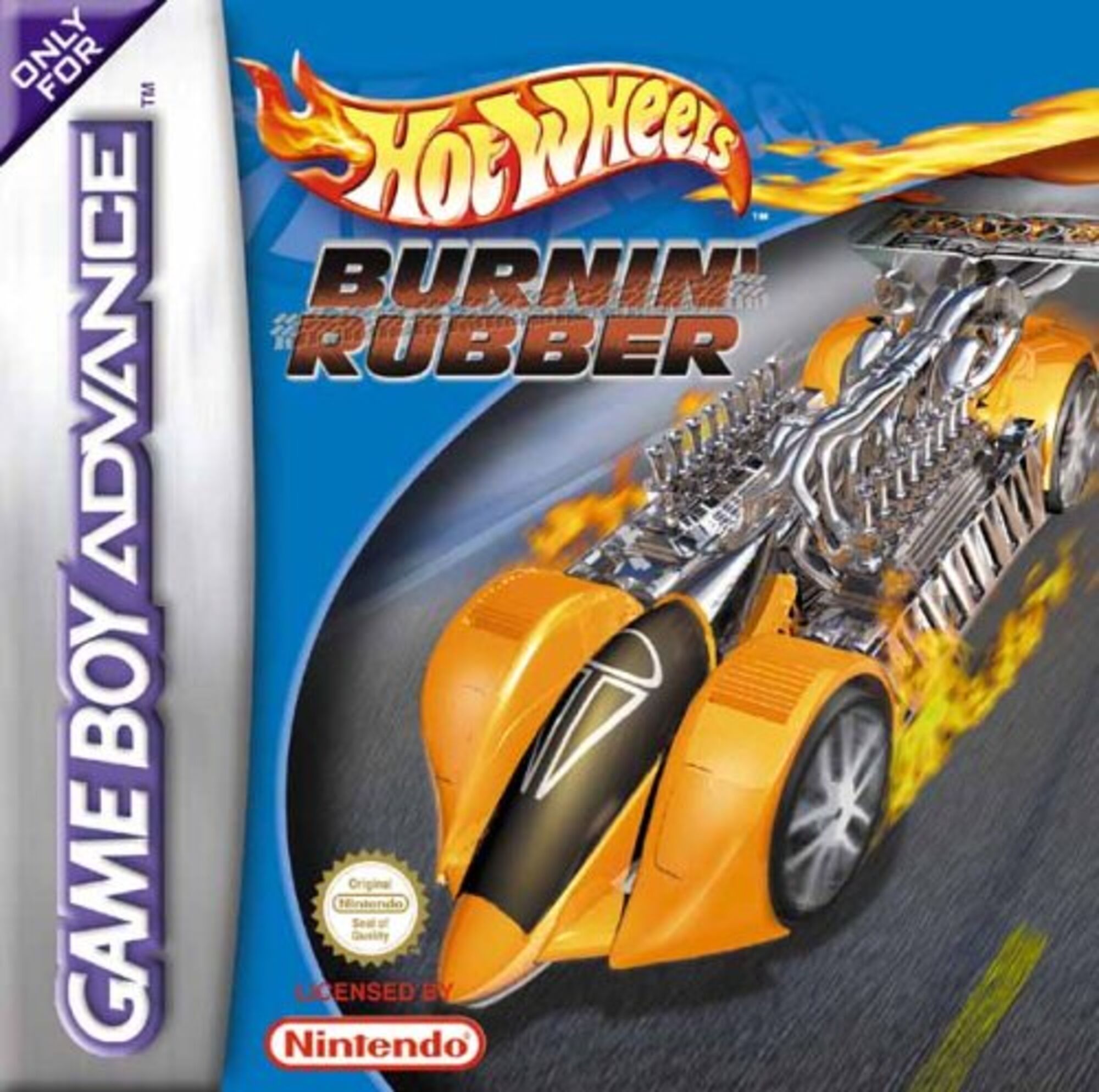 Hot Wheels Burnin' Rubber Nintendo GBA