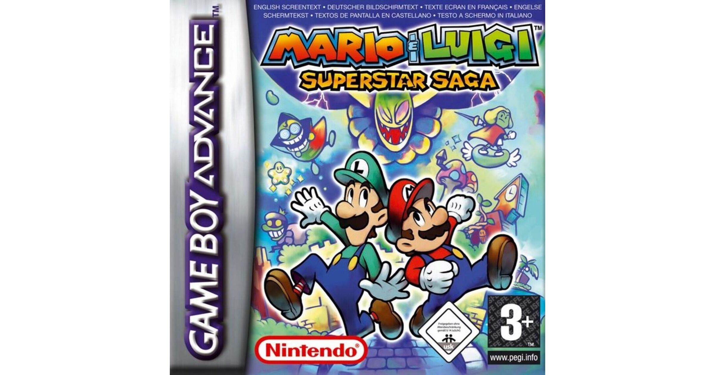 Mario & Luigi: Superstar Saga – Nintendo GBA