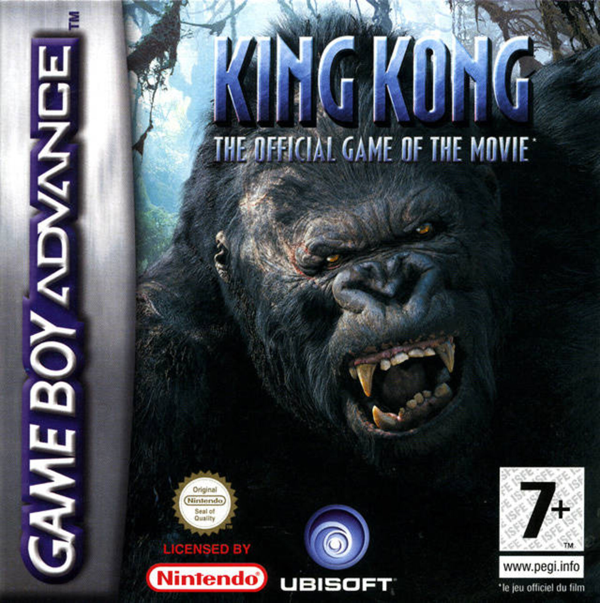King Kong Official Game of the Movie Nintendo GBA