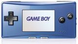 Gameboy Advance Micro Blue