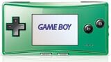 Gameboy Advance Micro Green