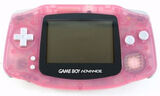 Nintendo Gameboy Advance GBA Console - Clear Pink