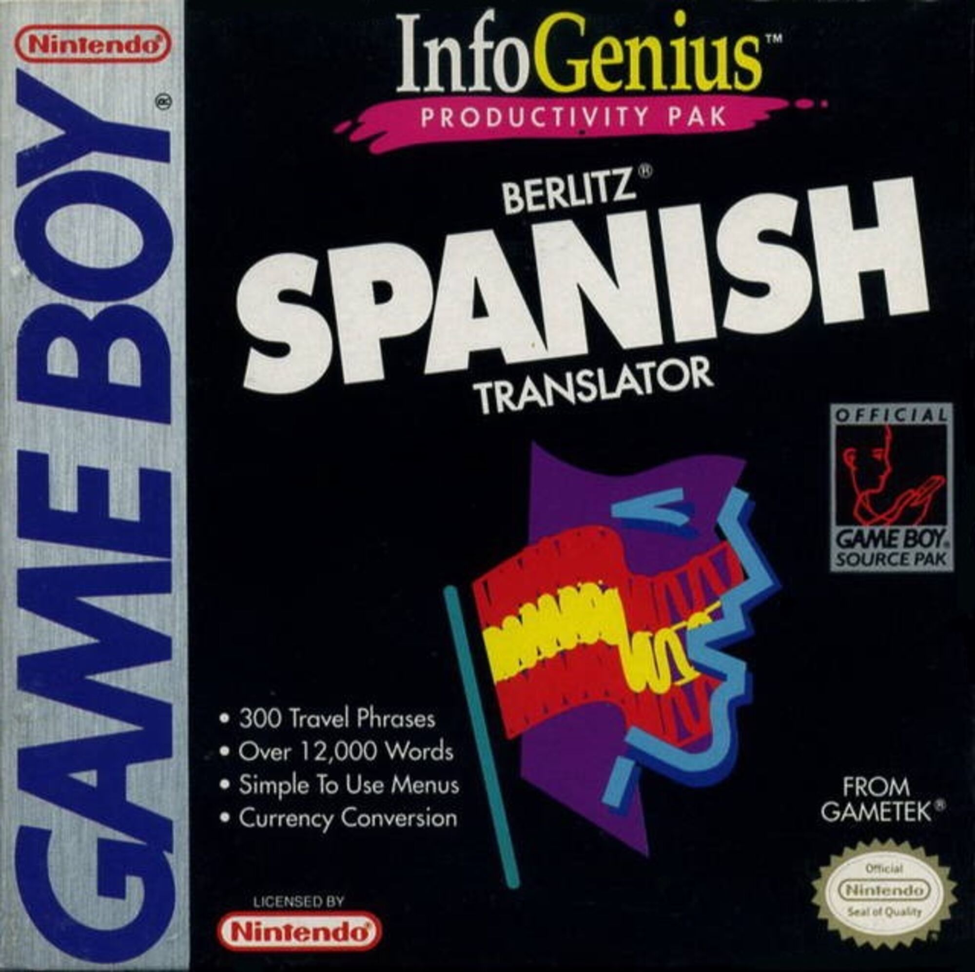Spanish Translator Nintendo Gameboy