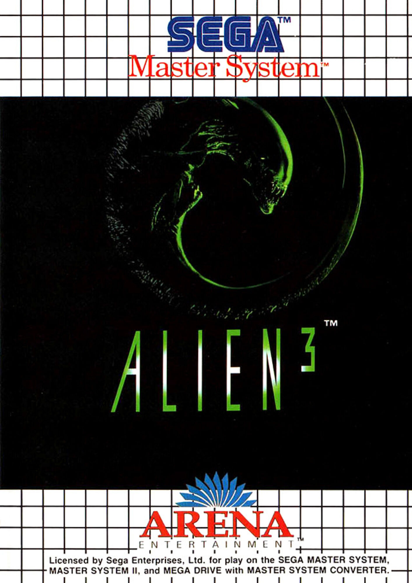 Alien 3 Sega Master System
