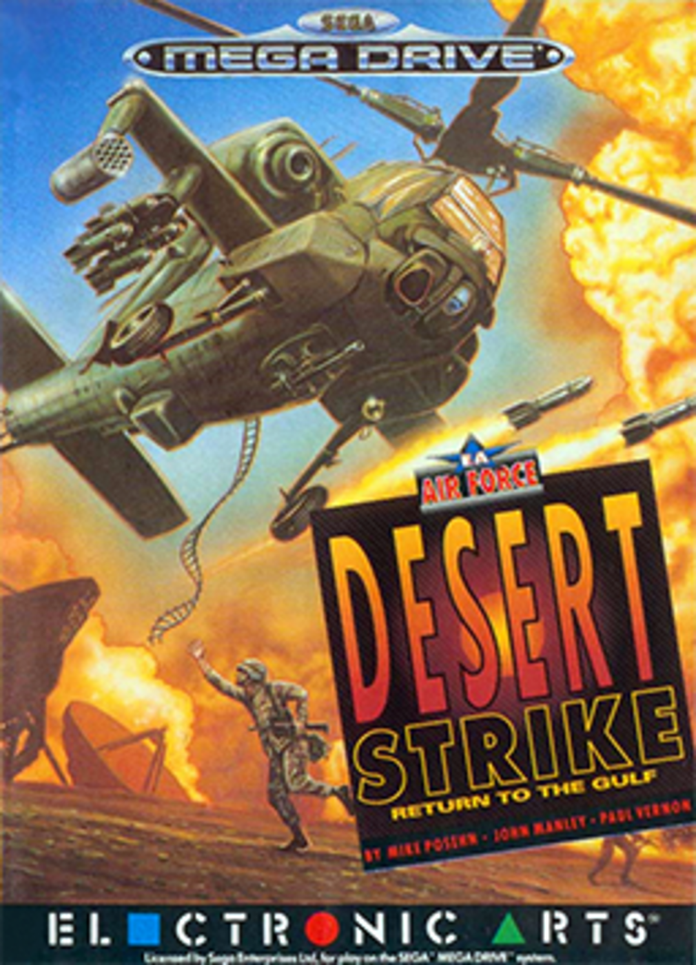 Desert Strike Sega Megadrive