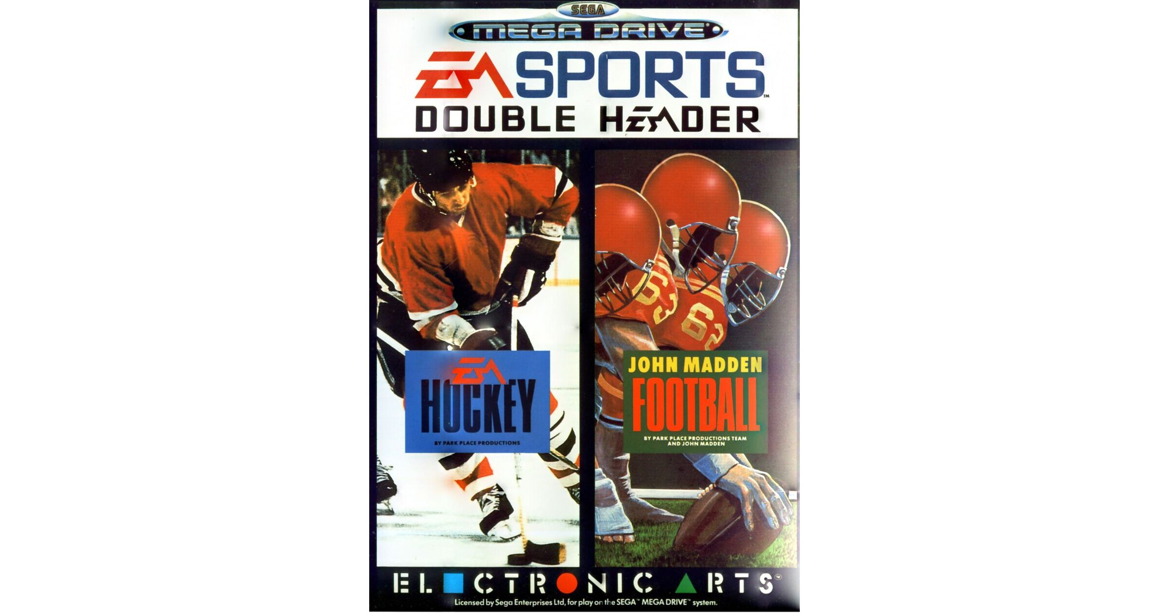 EA Sports Double Header Sega Megadrive