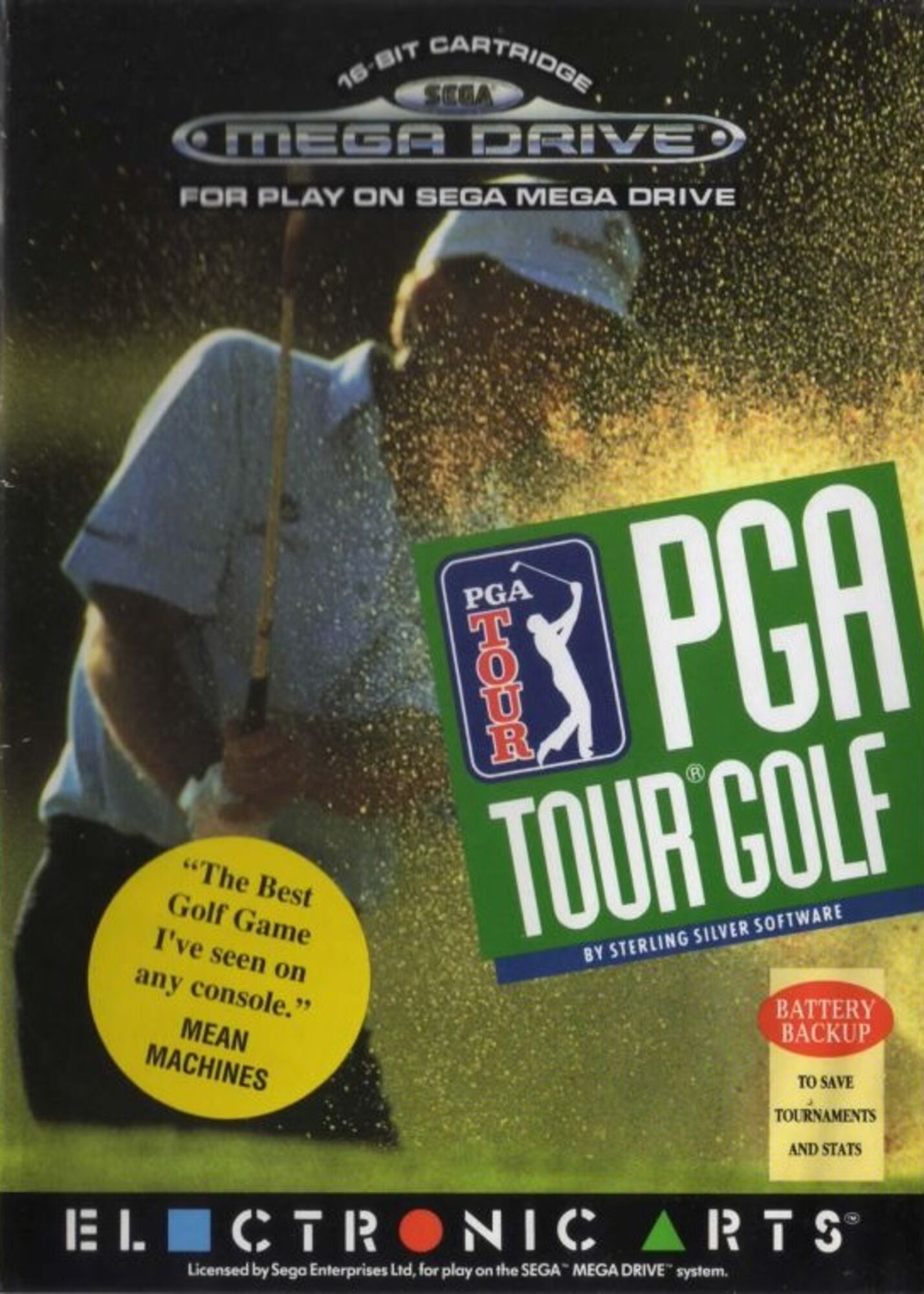 PGA Tour Golf Sega Megadrive