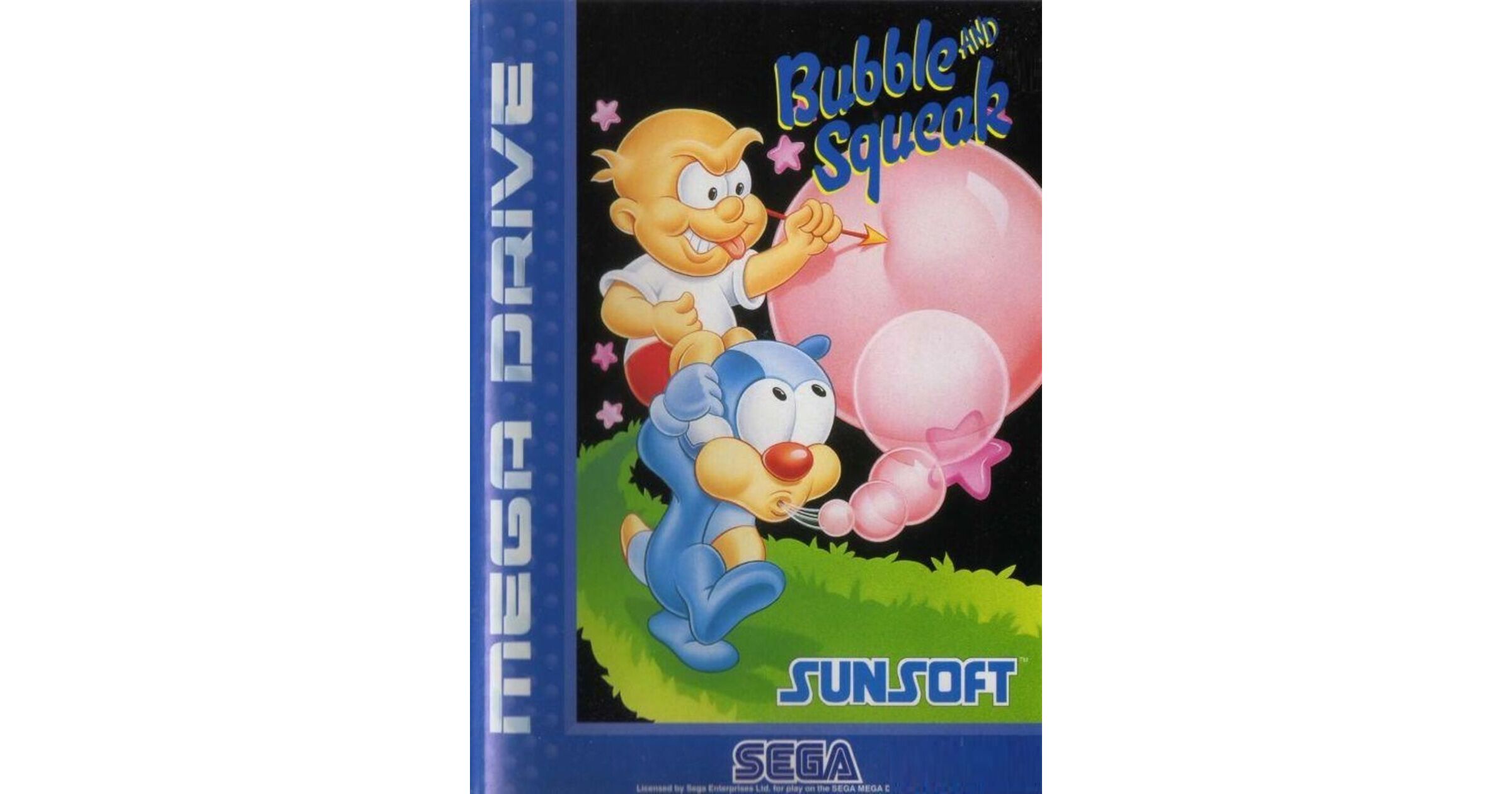 Bubble 'N' Squeak Sega Megadrive