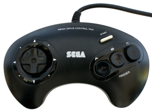 Official Sega Megadrive Controller/Joypad