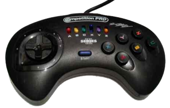 Unofficial Third Party Sega Megadrive Controller/Joypad
