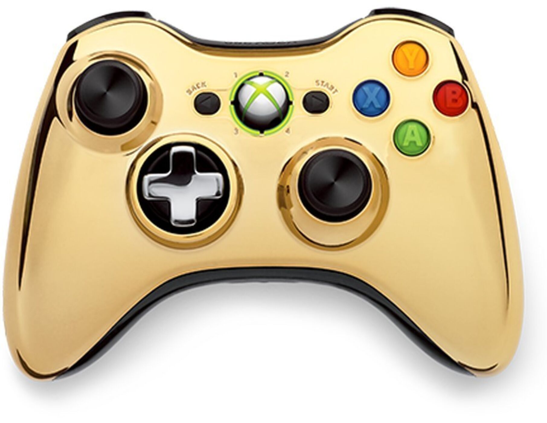 Wireless Controller Chrome Gold (Xbox 360)