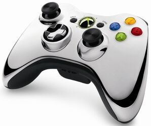 Wireless Controller - Chrome Silver (Xbox 360)