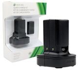 Xbox 360 Official Quick Charge Kit - Black