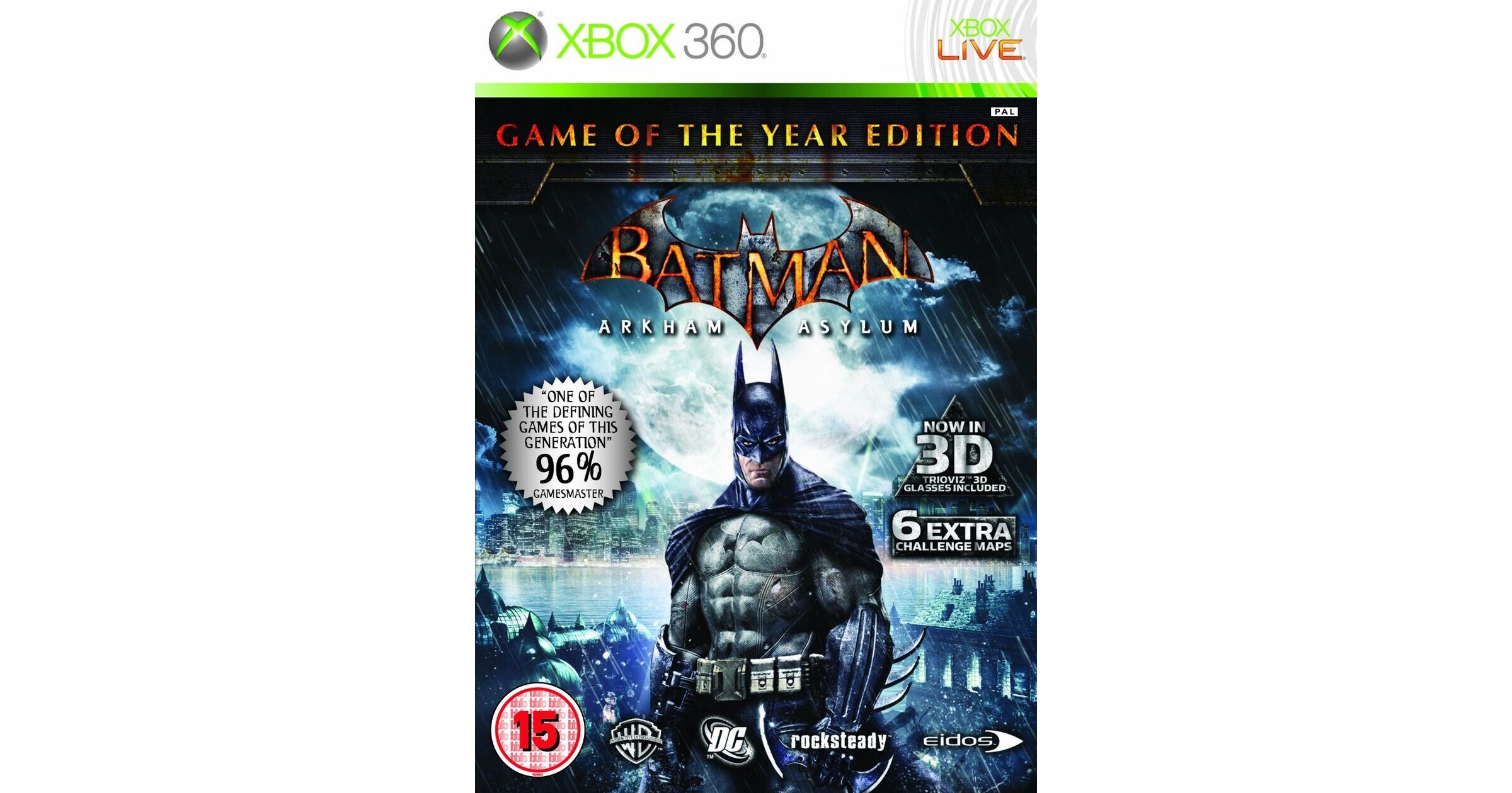 Batman: Arkham Asylum Game of the Year Edition – Xbox