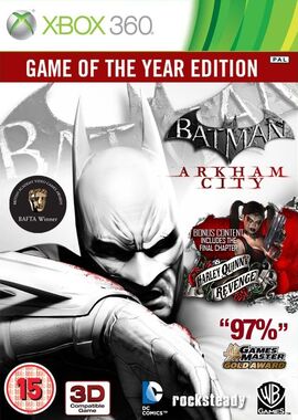Batman Arkham City Game Of The Year Edition