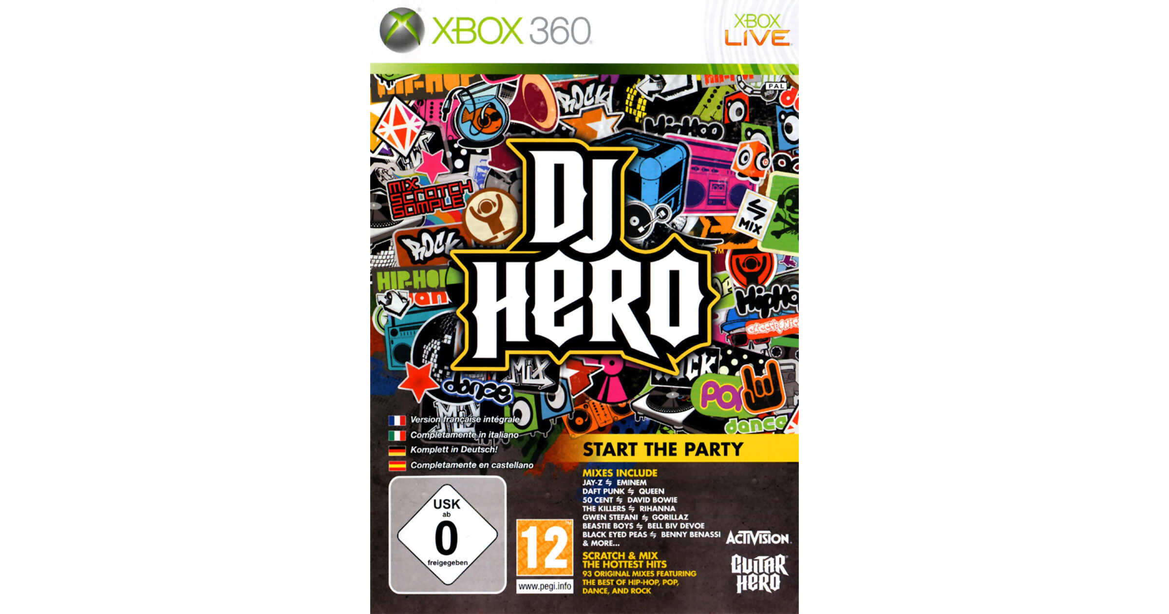 DJ Hero (Game Only No Turntable) Xbox