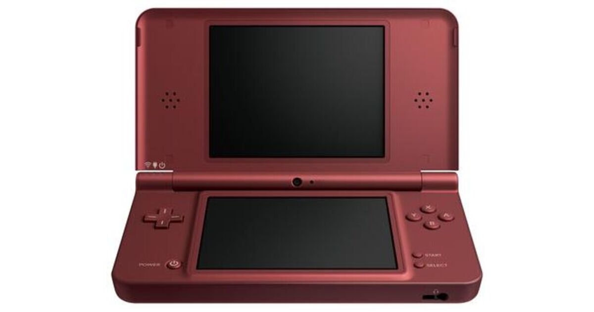 skandaløse Trække på Enumerate Nintendo DSi XL Wine Red Console