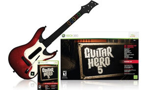 Guitar Hero 5 with Guitar