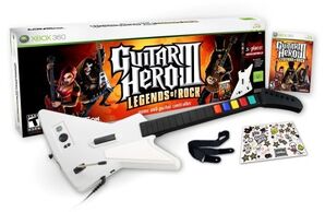 Guitar Hero III: Legends of Rock with Wired Guitar