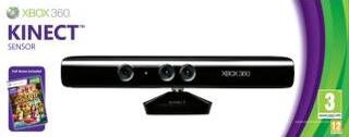 Kinect Sensor with Power Supply & Kinect Adventures Xbox 360