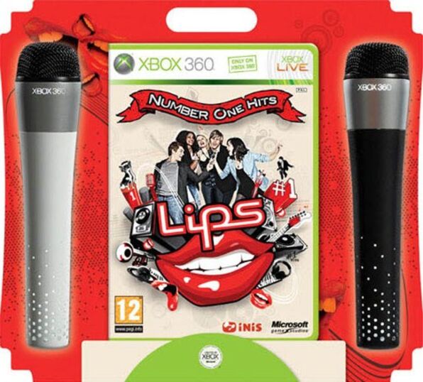 Lips Number One Hits with 2 Microphones