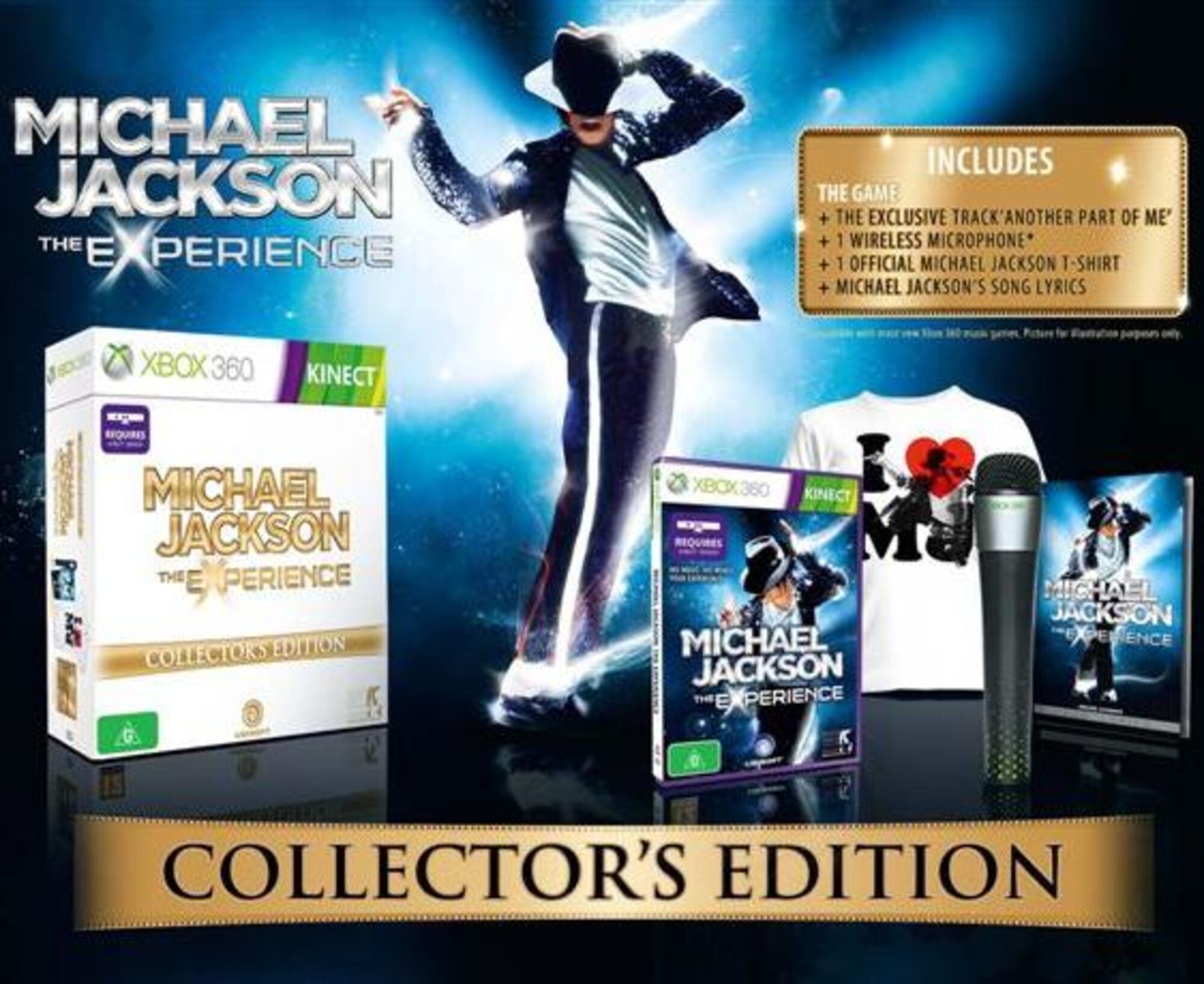 Michael Jackson The Experience Collectors Edition Xbox