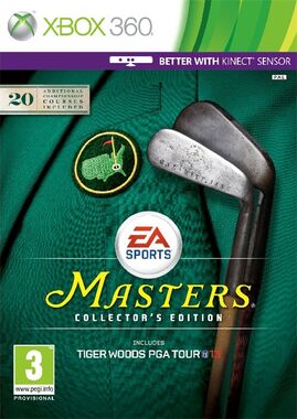 Tiger Woods PGA Tour 13 Masters Collectors Edition