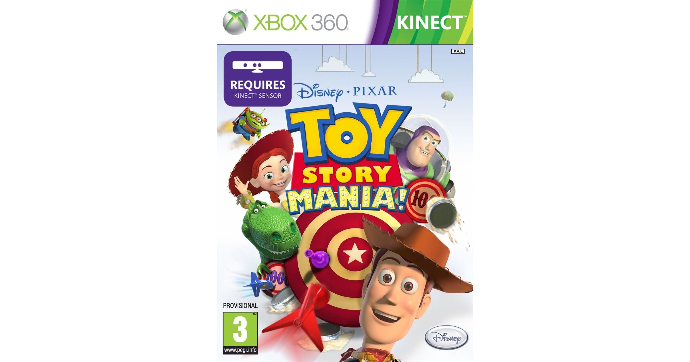  Toy Story Mania for Xbox 360 Kinect : Disney