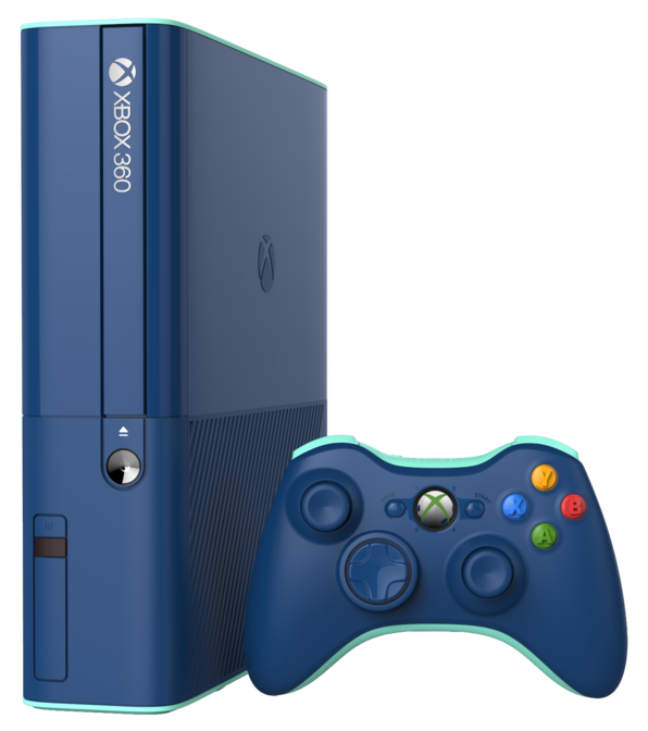 Xbox 360 E 500GB Console Limited Edition Blue