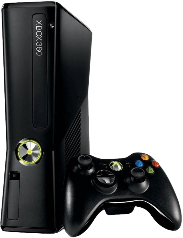 Xbox 360 4GB Black Slim Console