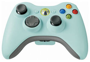 Xbox 360 Wireless Controller Light Blue