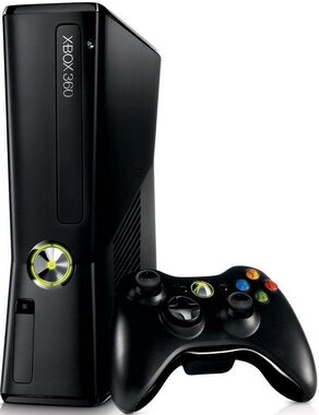 Xbox 360 250GB Black Slim Console (Xbox 360)