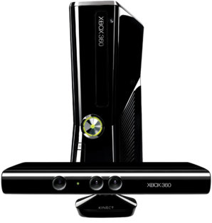 Xbox 360 Console (4GB HD) with Kinect Sensor and K Adventure
